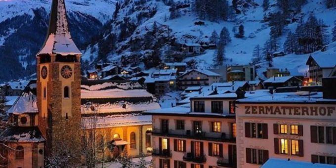 Das Grand Hotel Zermatterhof. Das Grand Hotel Zermatterhof.