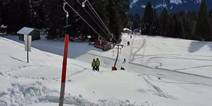Das Mini-Gebiet Pany im Prättigau GR. Das Mini-Gebiet Pany im Prättigau GR.