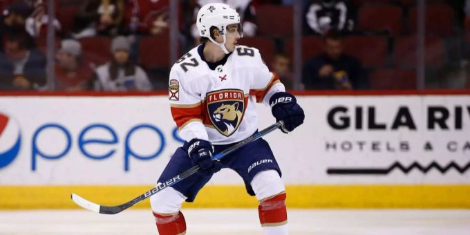 Denis Malgin gewinnt mit den Florida Panthers 4:2 gegen Minnesota Wild. Denis Malgin gewinnt mit den Florida Panthers 4:2 gegen Minnesota Wild.