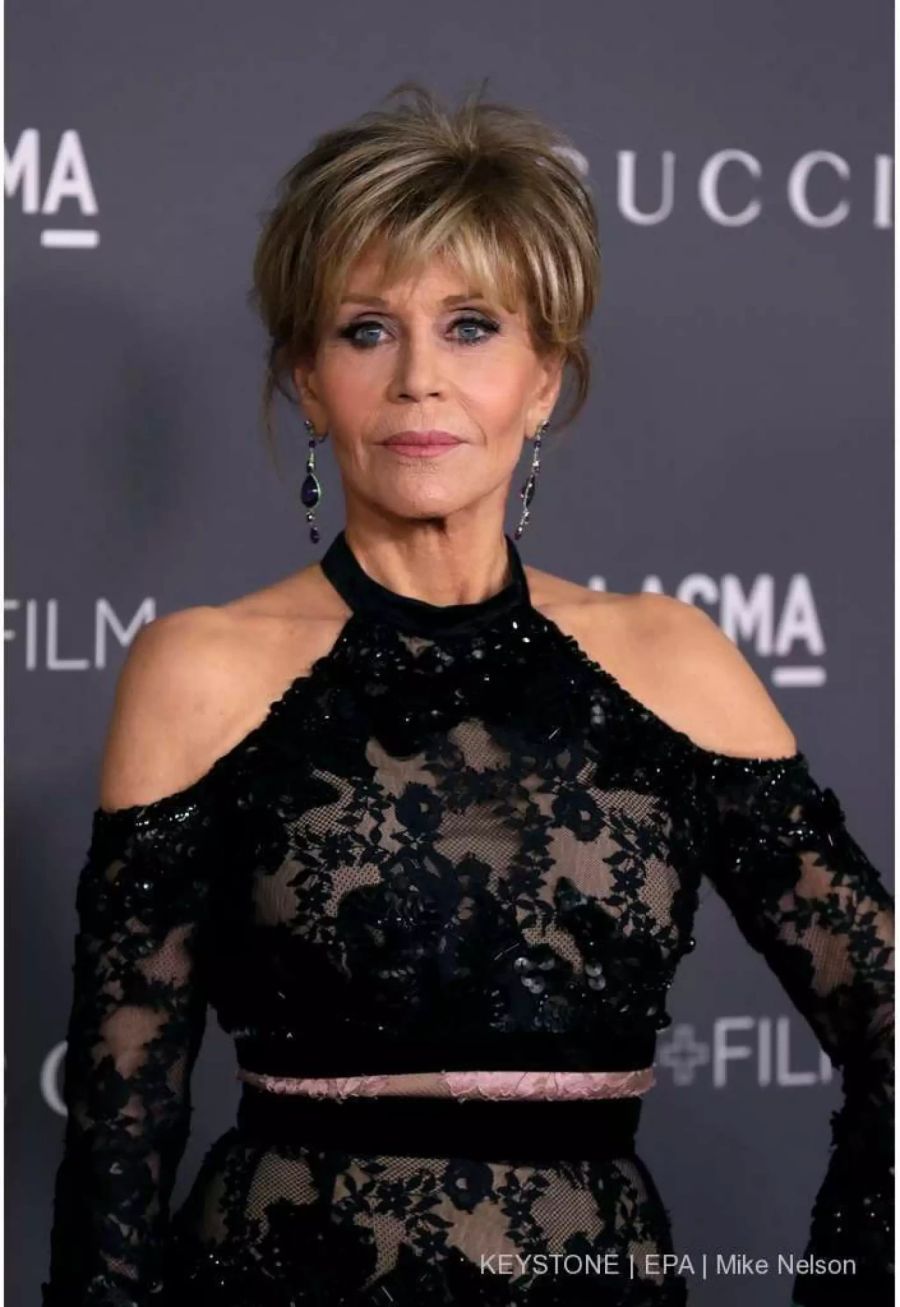 Kaum zu glauben: Jane Fonda - hier Anfang November 2017 - wird ist heute 80 Jahre alt.