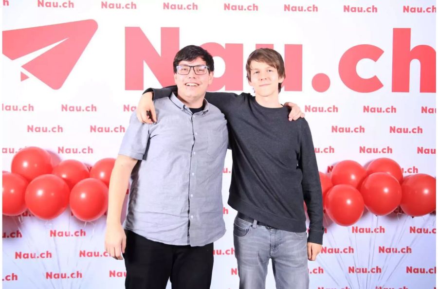 Michele Della Neve (Software Developer) und Matthias Beyeler (IT-Supporter)