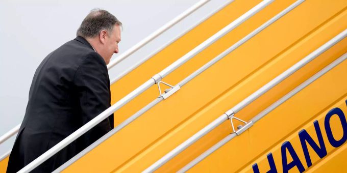 US-Aussenminister Mike Pompeo ist nach Afghanistan gereist. US-Aussenminister Mike Pompeo ist nach Afghanistan gereist.