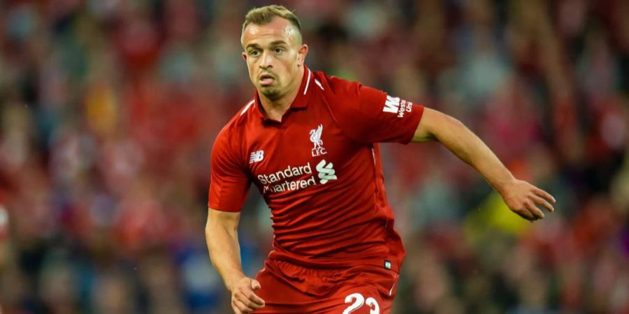 Xherdan Shaqiri im Einsatz für den FC Liverpool.