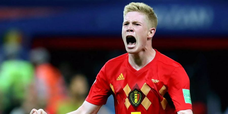 Kevin De Bruyne ist mit 150 Millionen der teuerste Einzelspieler des ersten Halbfinals.