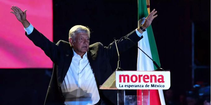 Andres Manuel Lopez Obrador, früherer Bürgermeister von Mexiko-Stadt und linker Präsidentschaftskandidat der Partei Morena. (Archivbild) Andres Manuel Lopez Obrador