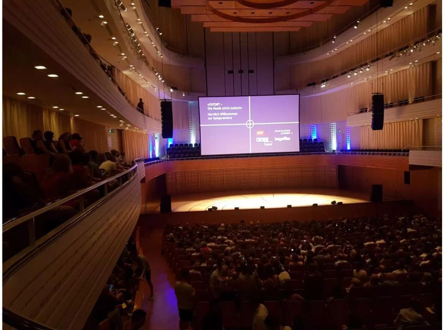 Der Luzerner Tatort feierte im Luzerner KKL Premiere. Dort wurde er auch gedreht.