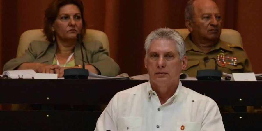 Miguel Diaz-Canel, der Präsident von Kuba, ist seit 100 Tagen im Amt.