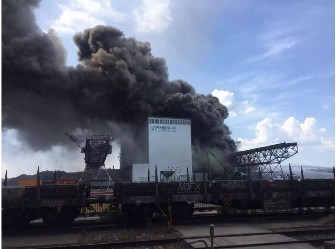 Der Gross-Brand von Basel. Der Gross-Brand von Basel.