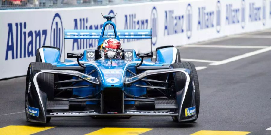 Sébastien Buemi beendet das Formel-E-Rennen in Zürich auf dem fünften Rang.