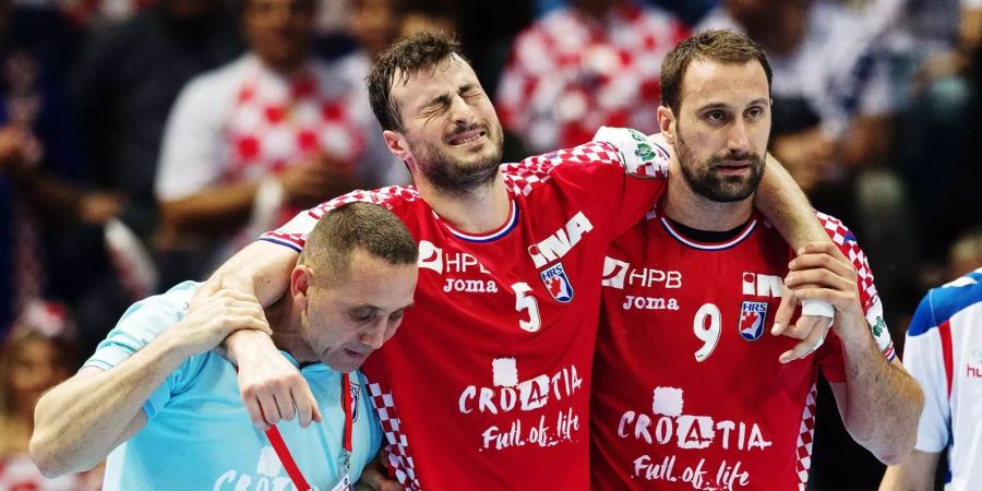 Domagoj Duvnjak verletzte sich an der Handball-EM.