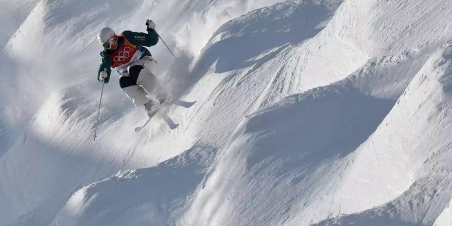 Buckelpiste: Ein Beispiel einer etwas unbekannteren Sportart, bei der in Pyeongchang Medaillen vergeben werden.