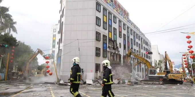 Wegen Baumängeln - Festnahme nach Erdbeben in Taiwan