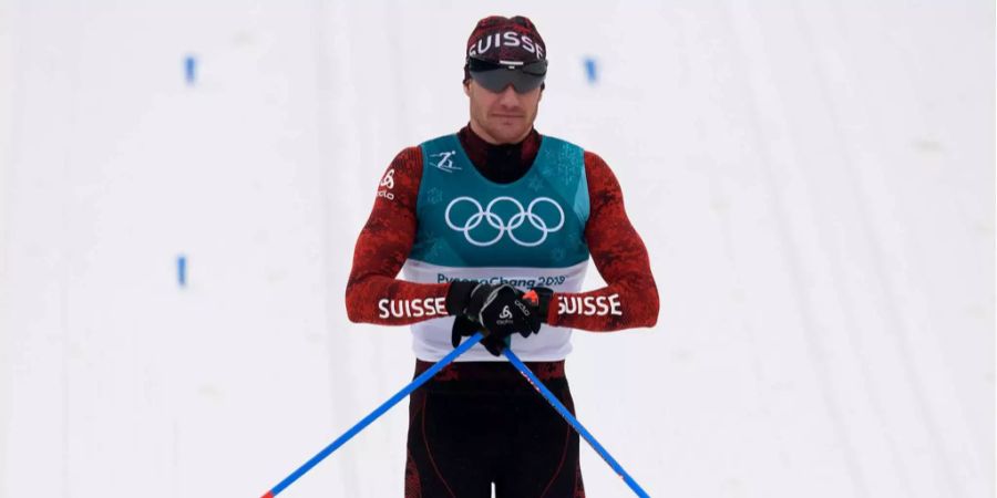 Dario Cologna landet über 50 Kilometer auf Platz neun.