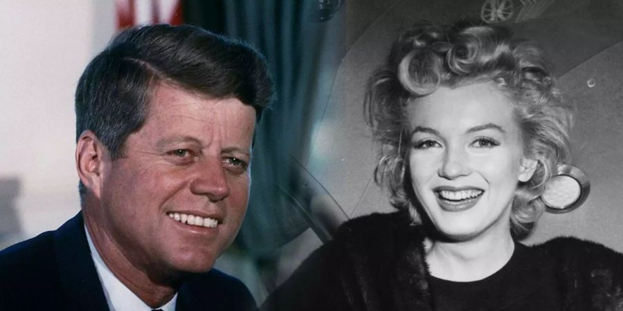 John F. Kennedy war bekannt als Frauenheld. Seine Beziehung zu Marylin Monroe gehört wohl zu den bekanntesten.