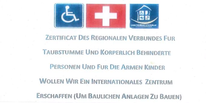 Mit diesem gefälschten Zertifikat wollte der Bettler Geld eintreiben. Mit diesem gefälschten Zertifikat wollte der Bettler Geld eintreiben.