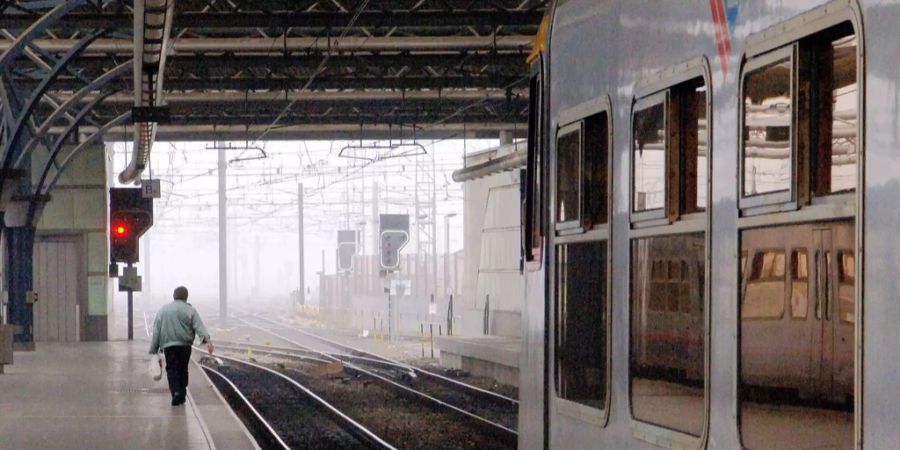 An einem Brüssler Bahnhof löste ein Unbekannter einen Schuss aus (Symbolbild).