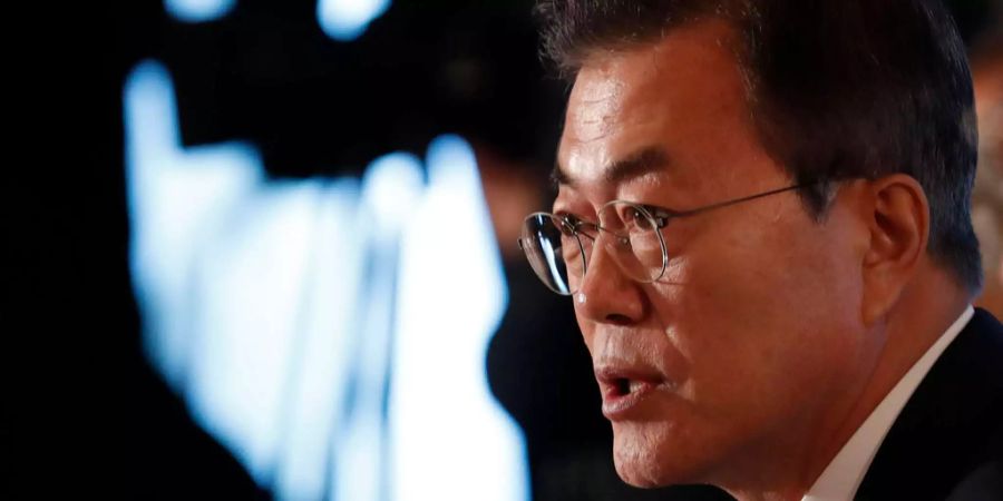 Moon Jae zeigt sich über Trumps Entscheid bestürzt.