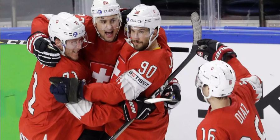 Die Schweizer hatten im Final einige Gründe zum Jubeln, am Schluss ging jedoch Titelverteidiger Schweden als Sieger vom Platz.