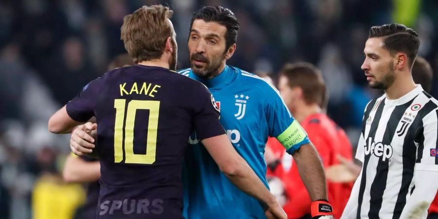 Harry Kane und die Spurs holten im Hinspiel gegen Juve nach einem 0:2-Rückstand noch ein 2:2.