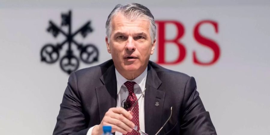 UBS-CEO Sergio Ermotti ist zufrieden mit den Zahlen.