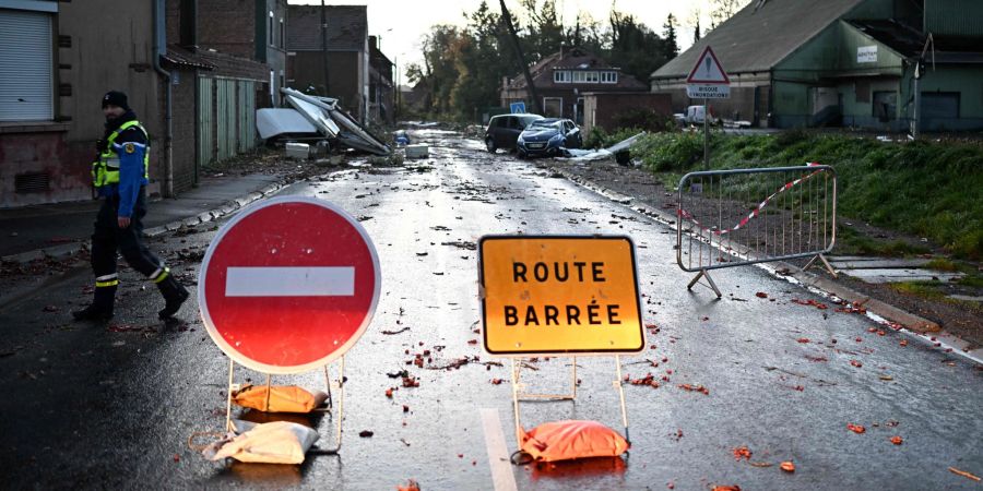 Unwetter in Frankreichs