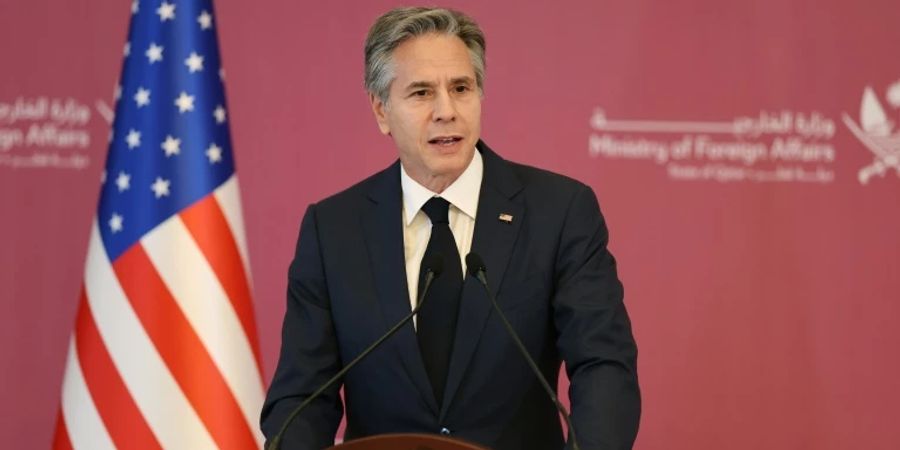 US-Aussenminister Blinken am Dienstag in Doha
