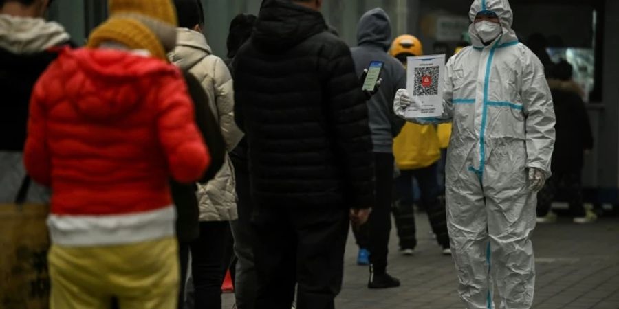 Massnahmen gegen Corona in China