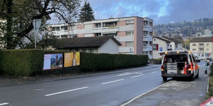 St.Gallen: Unfall zwischen Lastwagen und Passantin. St.Gallen