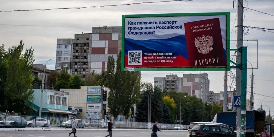 Viele Ukrainer in von Russland besetzten Gebieten wurden gezwungen, ihre Nationalität zu wechseln.