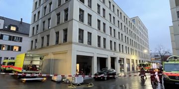 Brand in Gewerbeliegenschaft