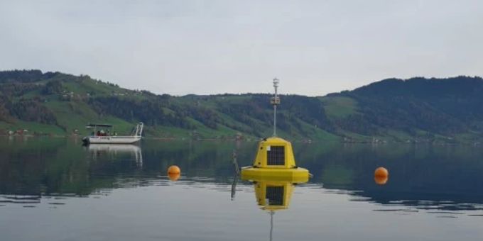 Drei Stationen - Messbojen erfassen Temperaturen von Seen in Echtzeit