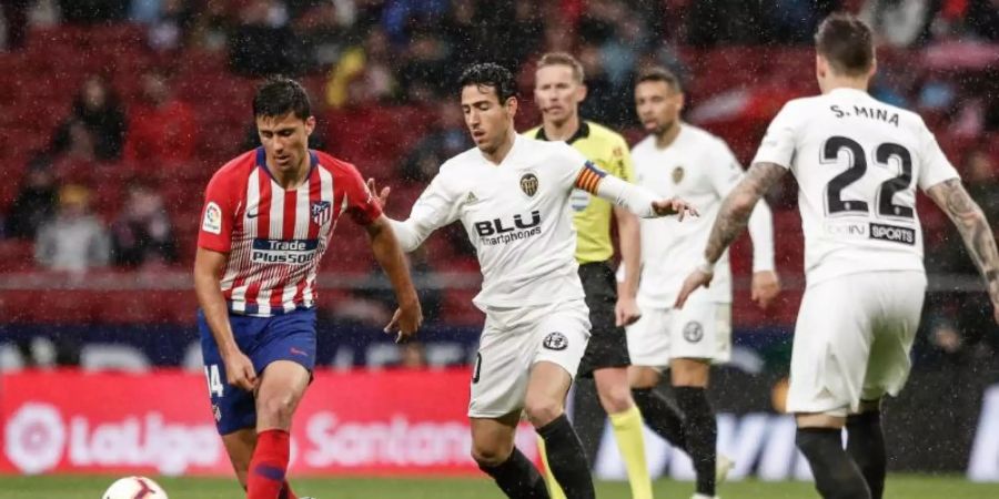 Rodrigo (l) Rodrigo soll vor einem Wechsel zu Man City stehen. Foto: Enrique de la Fuente/gtres