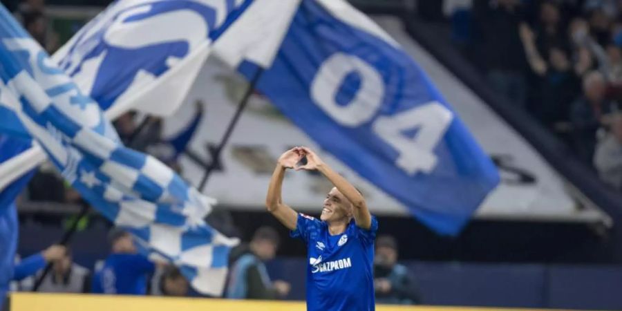Der Schalker Amine Harit befindet sich derzeit in Topform. Foto: David Inderlied