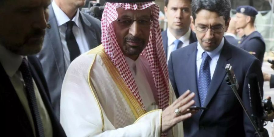 Der Energieminister von Saudi-Arabien: Khalid Al-Falih. Foto: Ronald Zak/AP