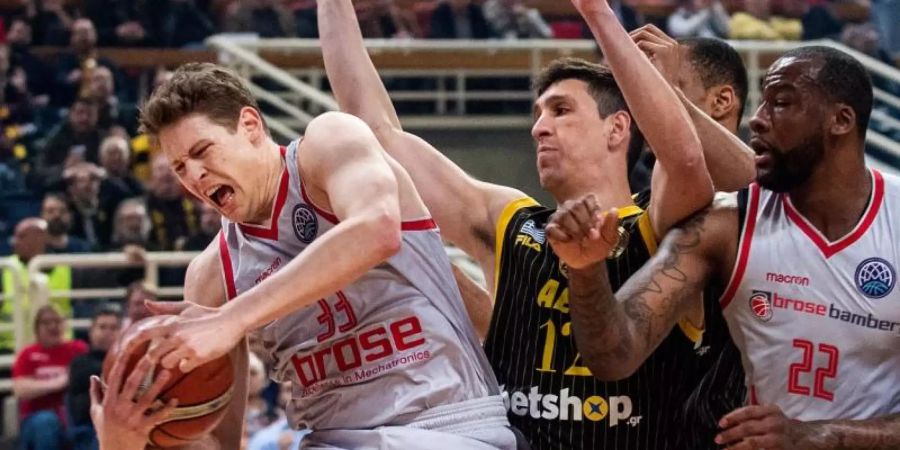 Patrick Heckmann (l) kommt aus Bamberg nach Ulm. Foto: Angelos Tzortzinis