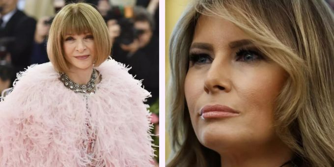 Anna Wintour Ignoriert Melania Trump