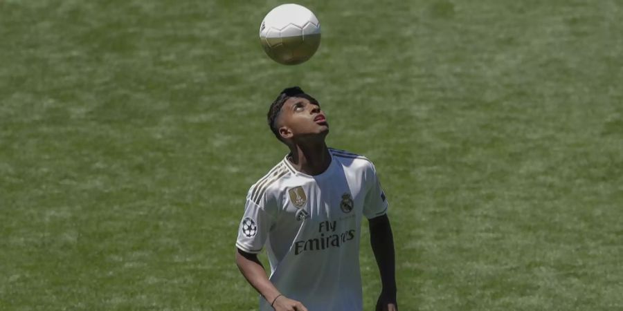 Der FC Santos erhielt von Real Madrid 50 Millionen Franken für den 18 Jahre alten Rodrygo.