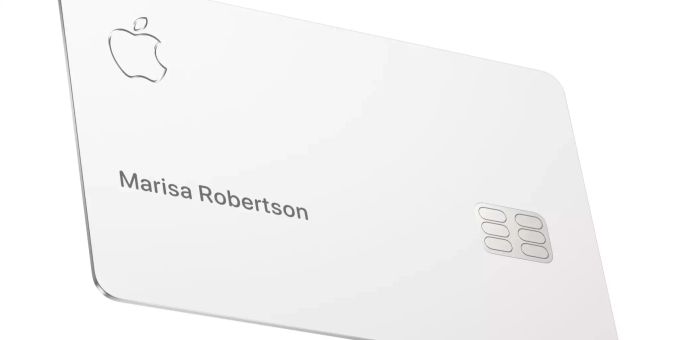 Die Apple Card. Apple Card