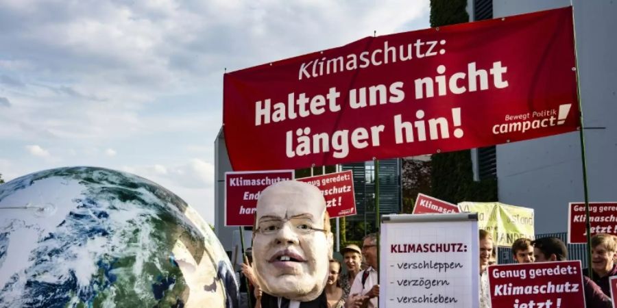 Klimaaktivisten fordern Entscheidungen