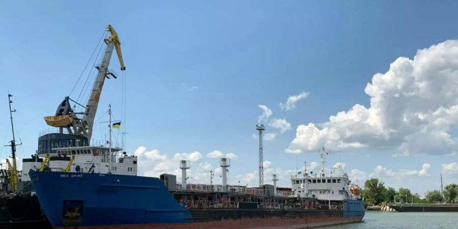Die «Nika Spirit» im Hafen von Ismail
