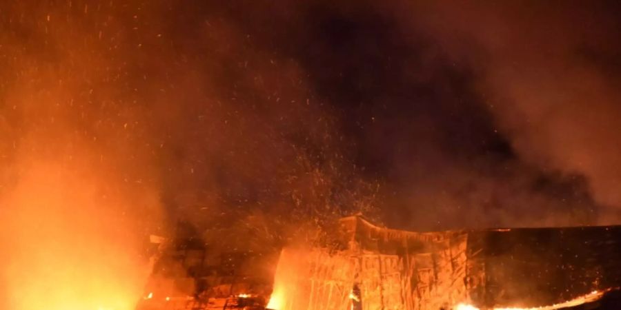 Der brennende Putenstall