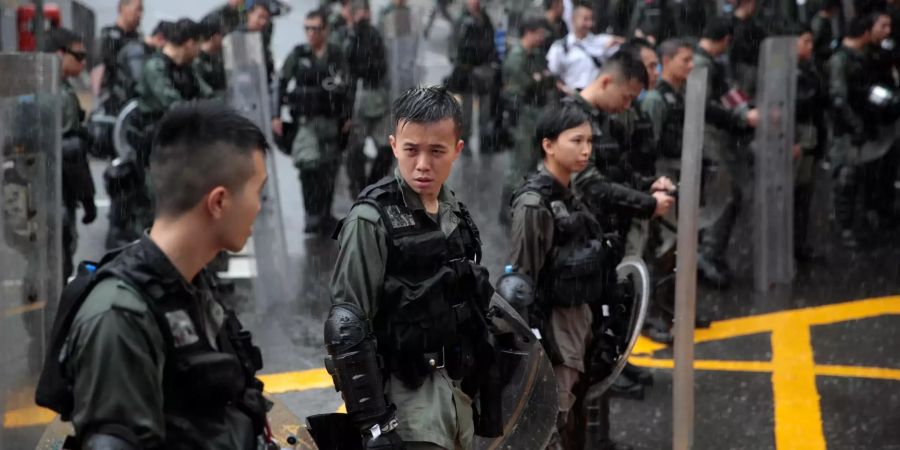 Proteste in Hongkong