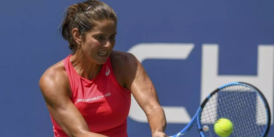 Hat bei den US Open das Achtelfinale erreicht: Julia Görges. Foto: Sarah Stier/AP