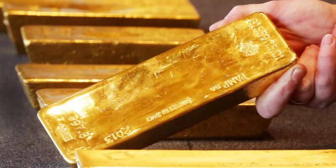 Ein Vulkan, der Gold spuckt: Das klingt wie ein Traum. Doch ist dieses Gold – anders als dieser Barren – winzig klein. (Symbolbild) Vulkan Antarktis Gold