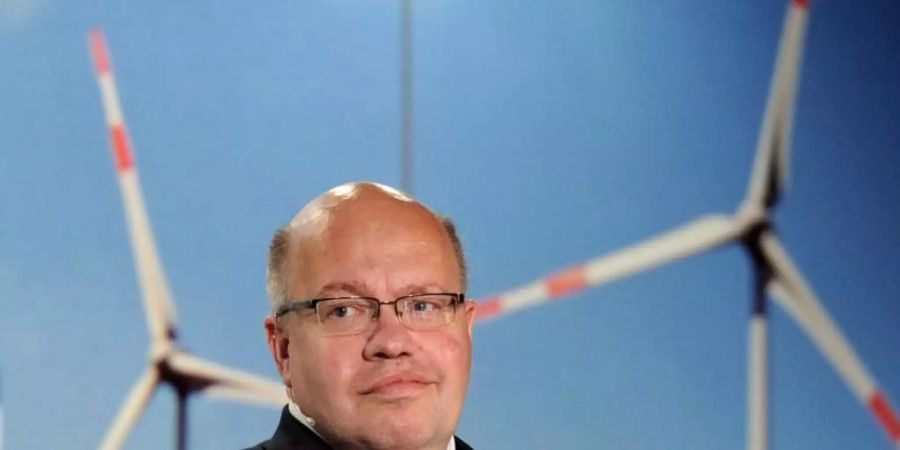 Bundeswirtschaftsminister Peter Altmaier berät mit Experten und Verbänden über die Krise der Windkraft an Land. Foto: Carsten Rehder