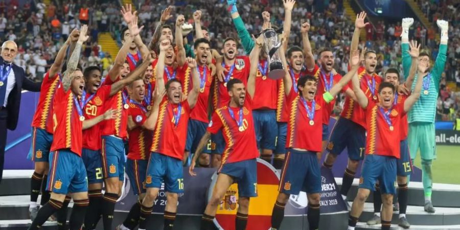 Die Spanier sind neuer U21-Eurpameister. Foto: Cezaro De Luca