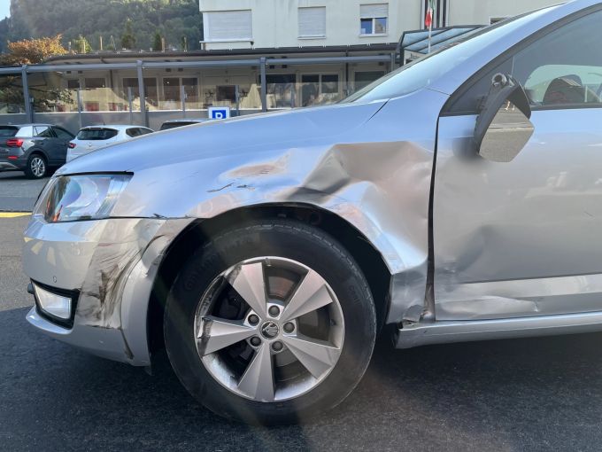 An den Fahrzeugen entstand Sachschaden. Sachschaden