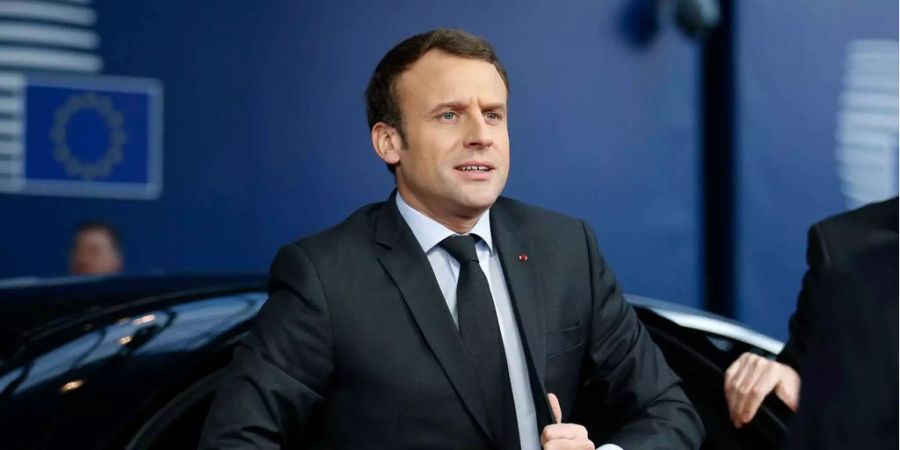 Emmanuel Macron zeigt sich zuversichtlich.