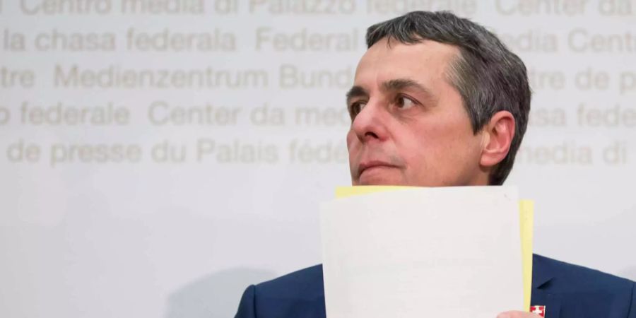 Um Bundesrat Ignazio Cassis wurde ein weiteres heikles Mandat bekannt.