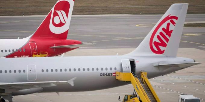 Nach Lufthansa-Absage - Fluggesellschaft Niki stellt Betrieb per sofort ein